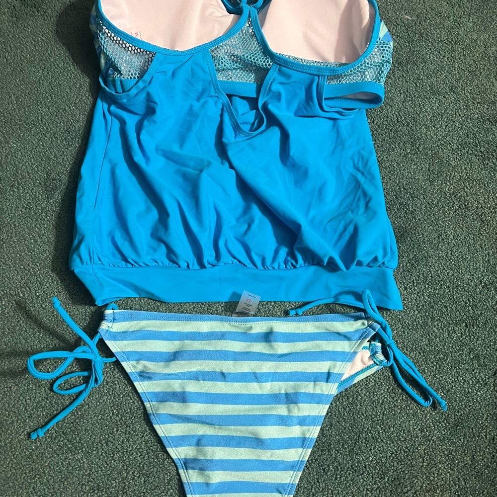 Womens size Medium two piece bathing suit- NEW in bag